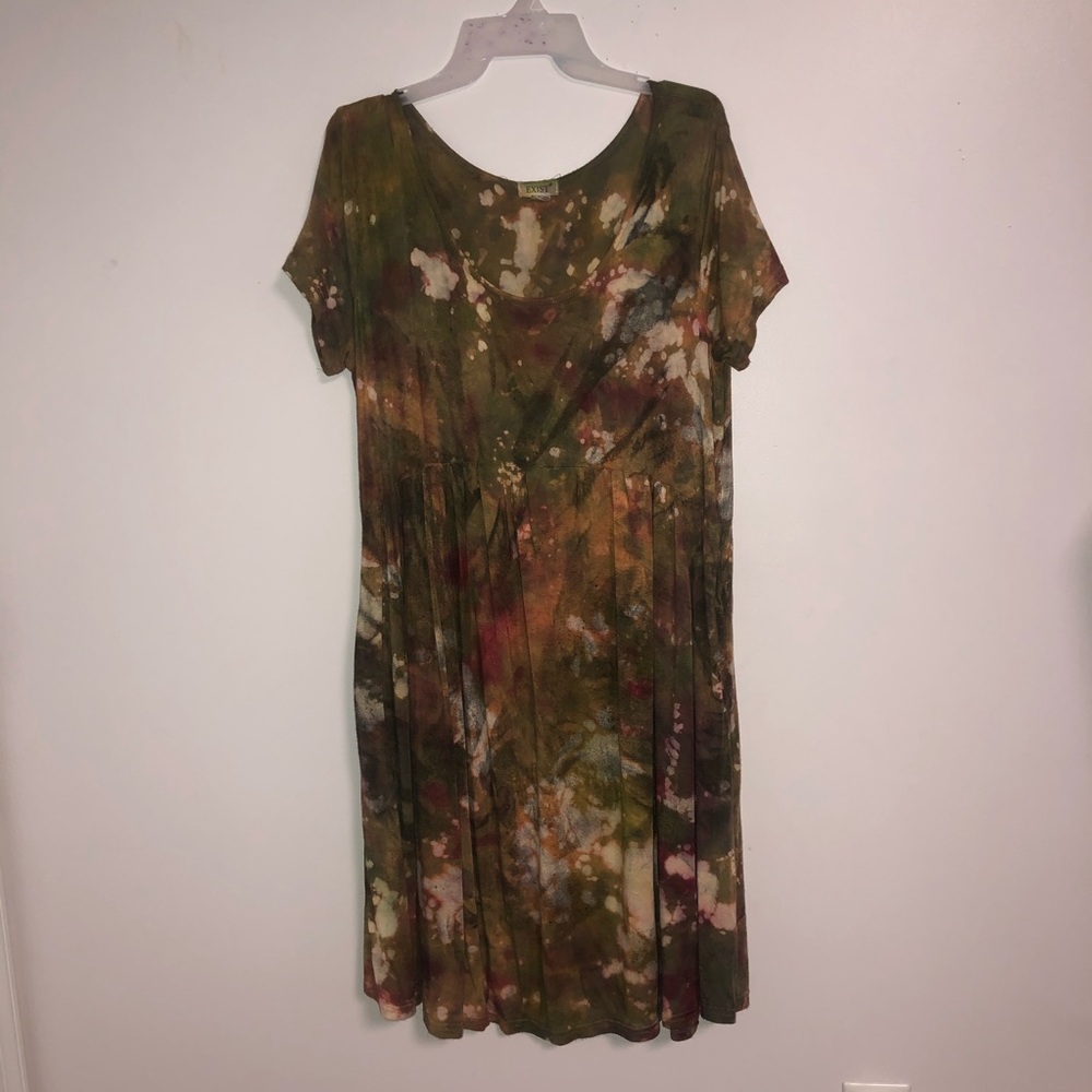 One of a kind dyed dress